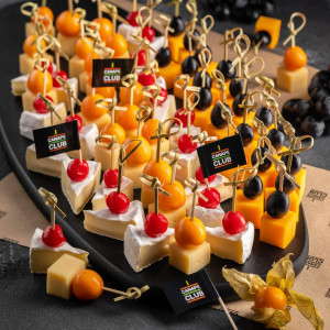 Коллекция сырных канапе